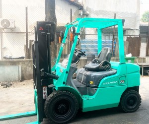 Thương hiệu xe nâng dầu 2,5 tấn Komatsu, Toyota, Nissan, Mitsubishi...  
