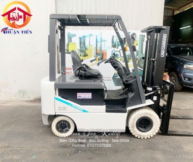 XE NÂNG ĐIỆN NGỒI LÁI UNICARRIERS 2,5 TẤN - 2016